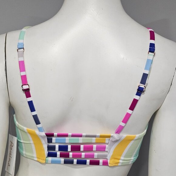 Raisins Juniors' Kaori Striped Bikini Top Striped - Picture 4 of 8